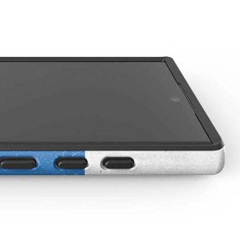 Finland Flag Distressed Galaxy S25 Ultra Impact Case